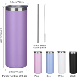 20oz skinny tumbler